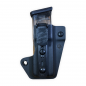 Preview: BLACK TRIDENT® - X-CARRIER - 9MM / .40 S&W - MAGAZIN HOLSTER - Farbe: SCHWARZ mit UltiClip 3.3